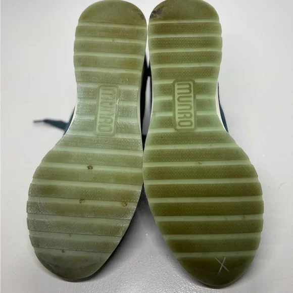 Munro Monique MW0137 Blue Suede Lace-Up Shoes Women’s 11 / EU 41 Comfort Walking - Picture 12 of 14